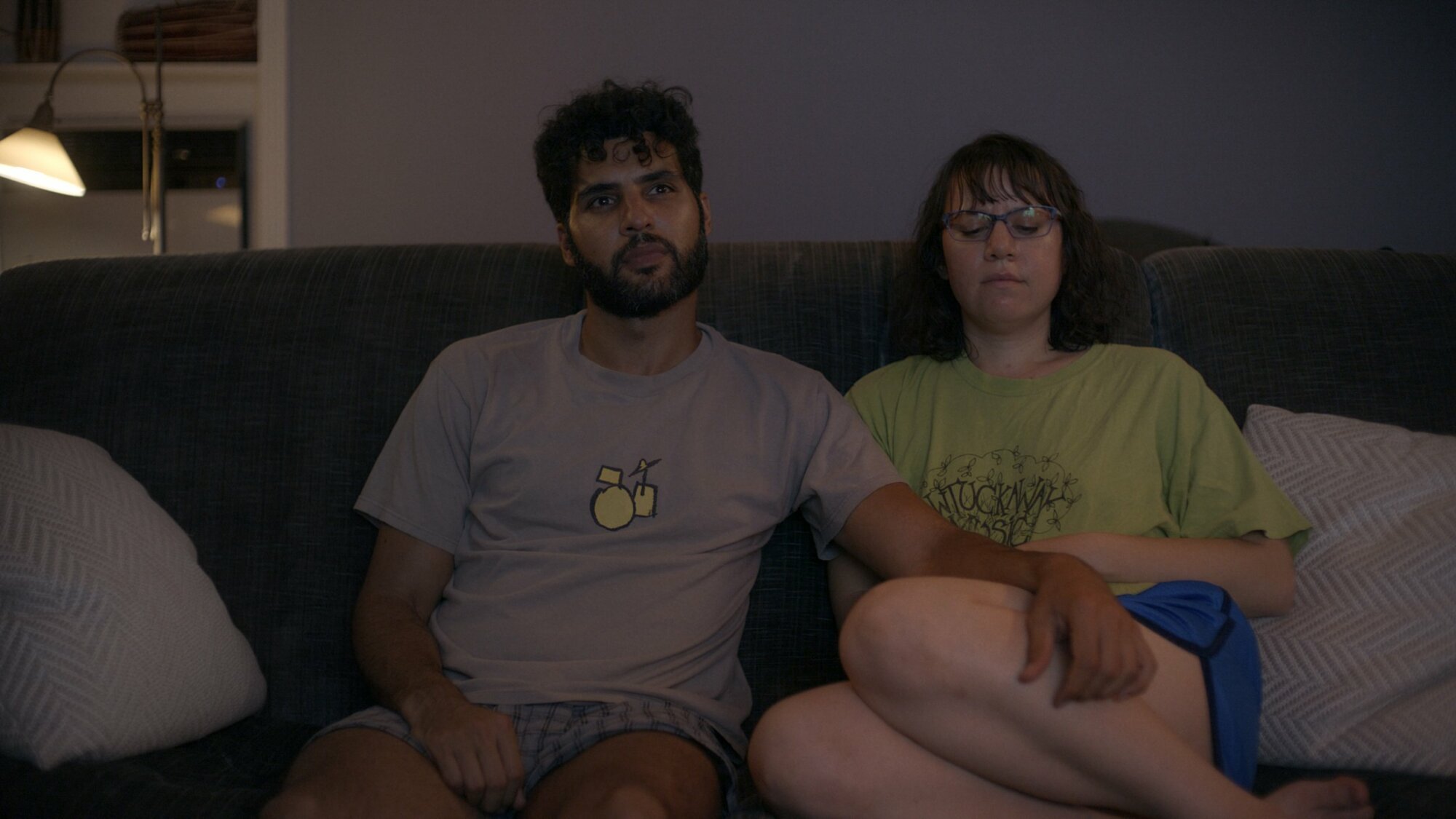 Joanna Arnow and Babak Tafti  play a couple in "The Feeling That the Time for Doing Something Has Passed."