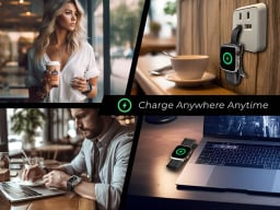 Charger with examples of use cases.