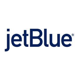 JetBlue logo on white background