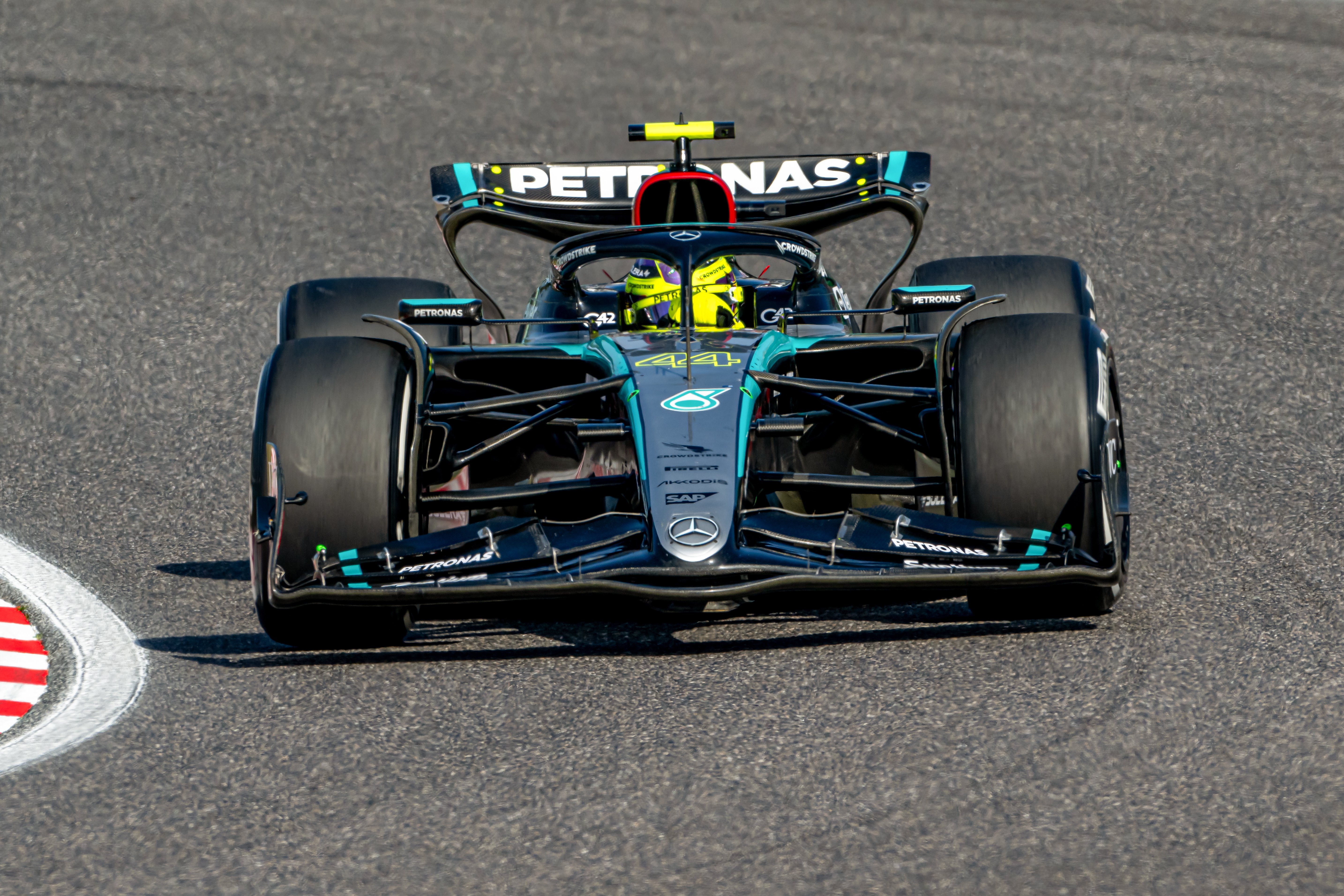 Lewis Hamilton, Mercedes F1 F1 W14 during the F1 Grand Prix of Japan at Suzuka International Racing Course