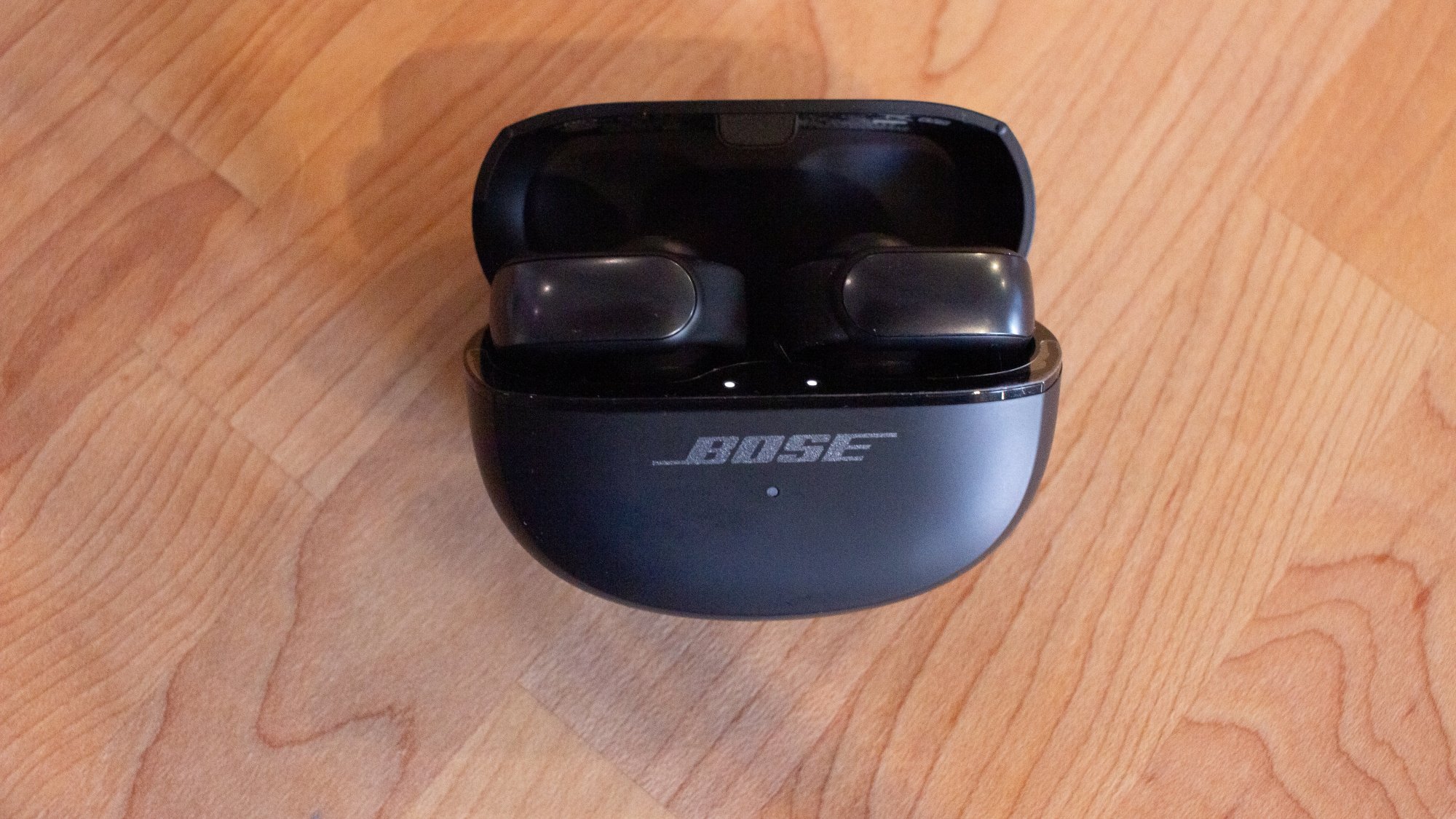 bose ultra open earbuds in charging case